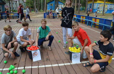 Чемпионат Железные Игры  в лагере "Сосновый бор" прошел очень весело и познавательно