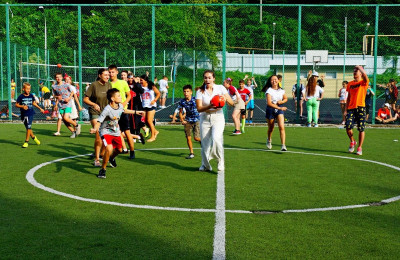 В ДОЛ "Экспресс" прошли соревнования по спортивным играм
