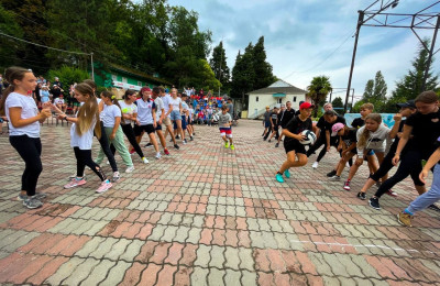 Весёлые старты в нашем лагере!